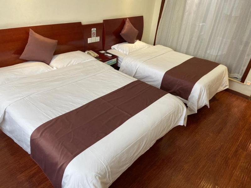 Greentree Inn Shanghai Songjiang University City New Songjiang Road Express Hotel Esterno foto