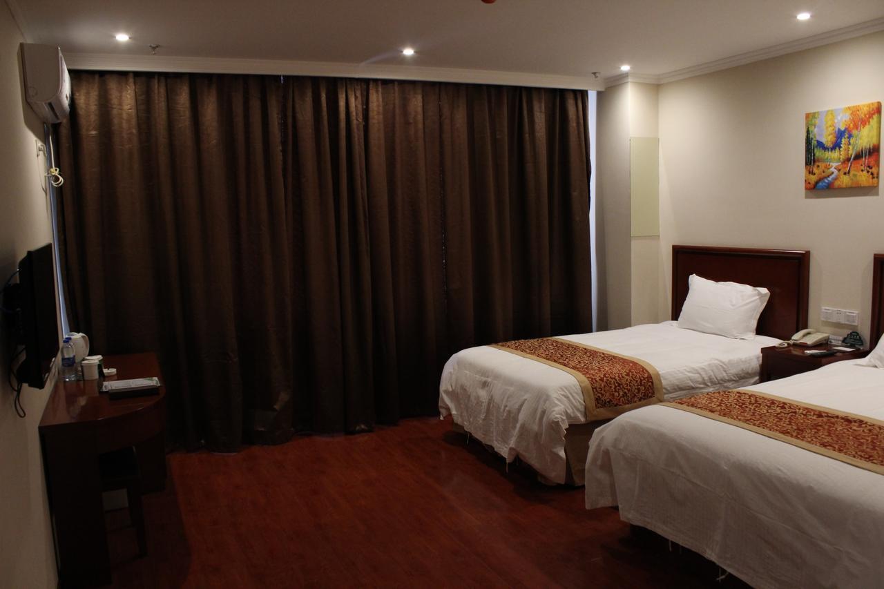 Greentree Inn Shanghai Songjiang University City New Songjiang Road Express Hotel Esterno foto