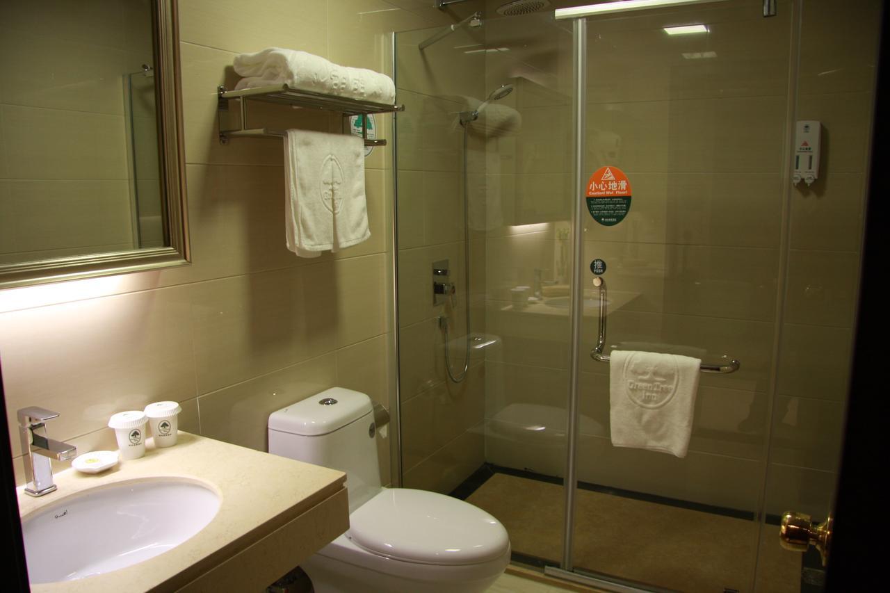 Greentree Inn Shanghai Songjiang University City New Songjiang Road Express Hotel Esterno foto