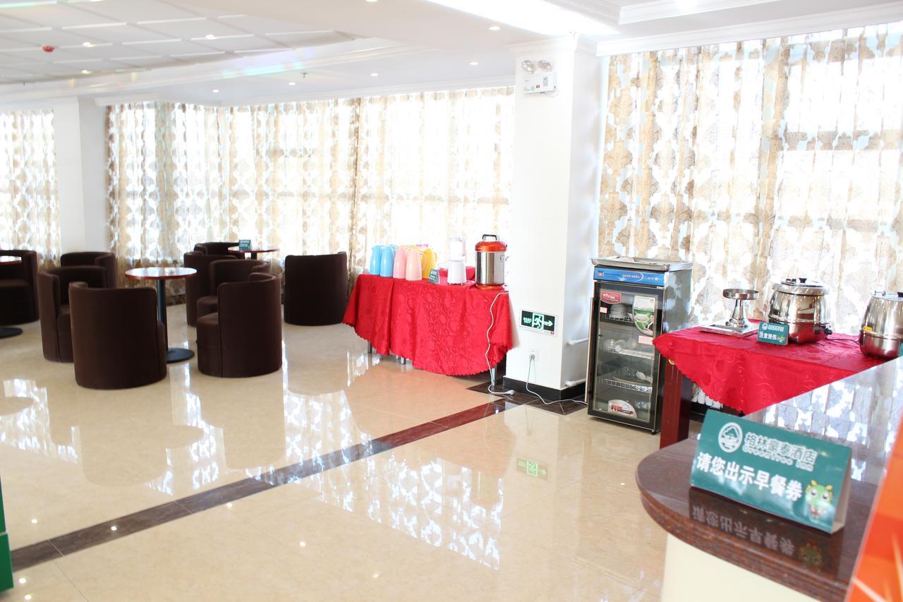 Greentree Inn Shanghai Songjiang University City New Songjiang Road Express Hotel Esterno foto
